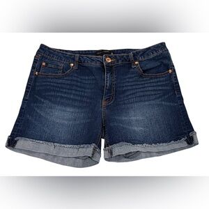 Classic Dark Blue Jean Shorts